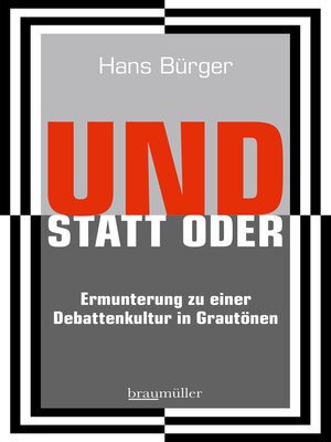 cover image of UND STATT ODER